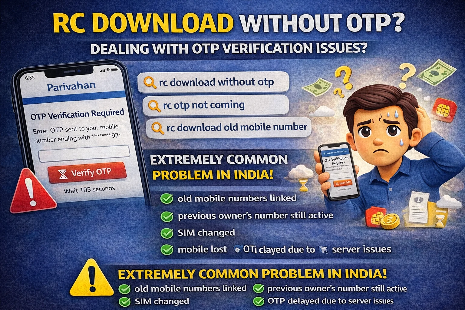 RC download without OTP - official answer and alternatives